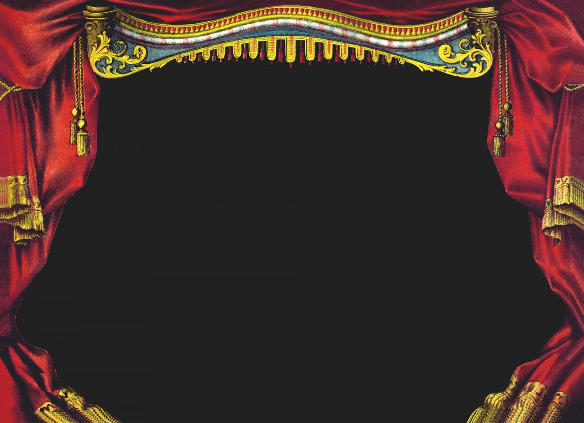 Vintage auditorium & stage reference 3